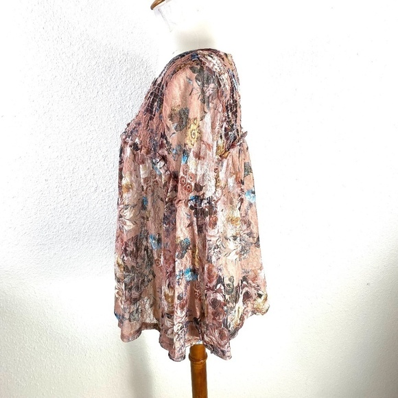 Anthropologie Akemi + Kin Patrizia Floral Lace SZ M - Picture 8 of 10